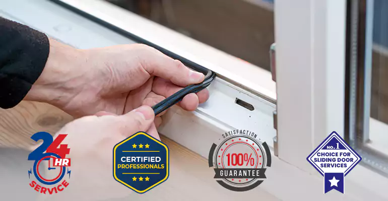 Sliding Glass Door Track Repair and Cost Estimate in Hallandale Beach