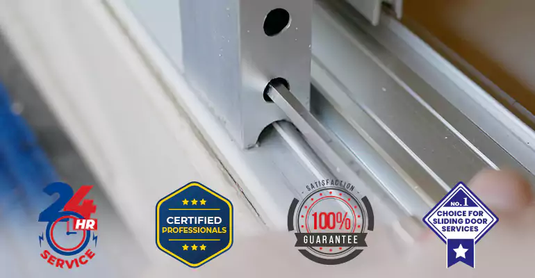 Andersen Sliding Glass Door Track Replacement in Hallandale Beach