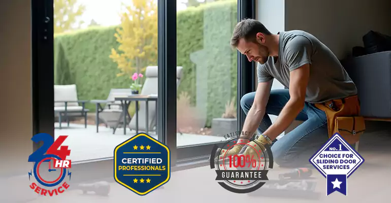 Standard Pella Sliding Door Glass Replacement in Hallandale Beach