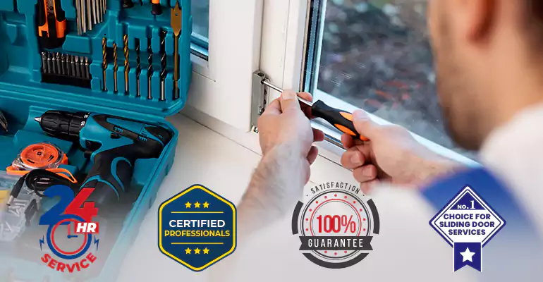 Sliding Door Track Repair in Hallandale Beach, FL
