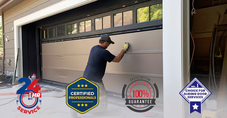 Sliding Garage Door Repair in Hallandale Beach, FL