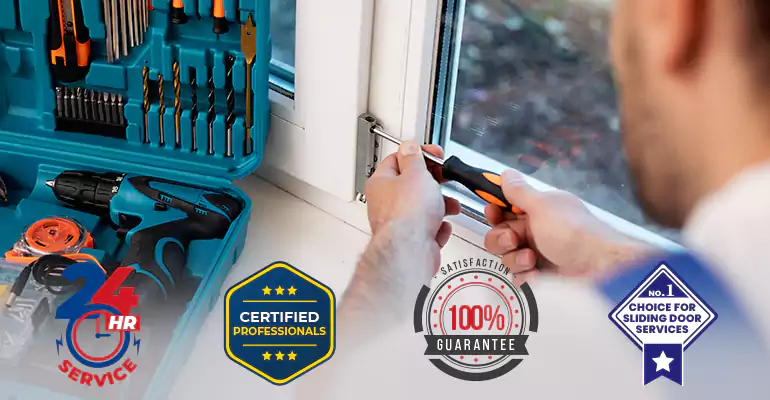 Sliding Patio Door Squeaks Repair Near Me in Hallandale Beach