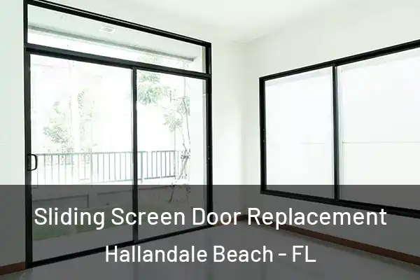 Sliding Screen Door Replacement Hallandale Beach - FL